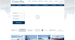 Desktop Screenshot of cruiseplus.be